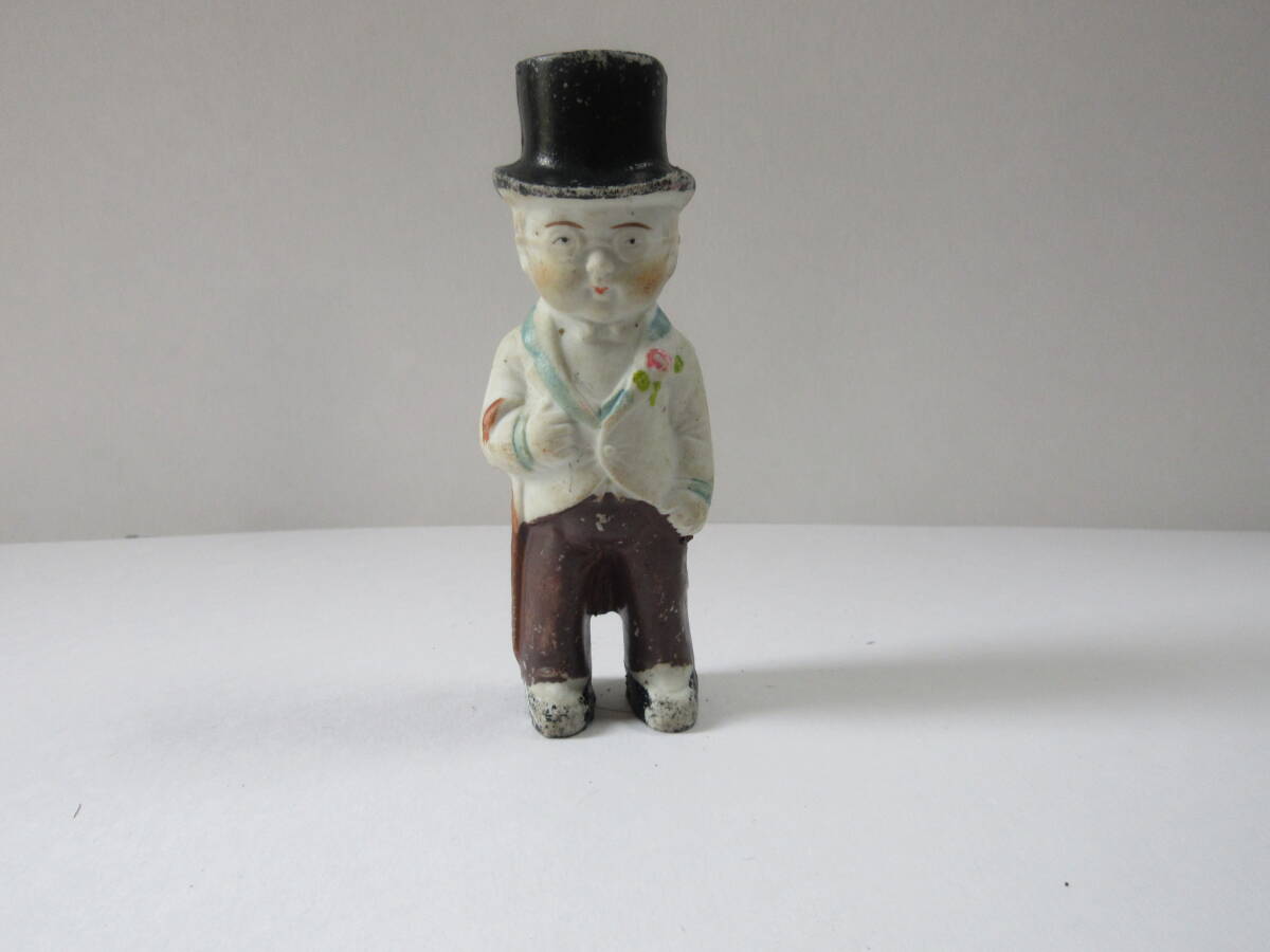 ビスクドール サクラビスクドール シルクハットの男性拍卖