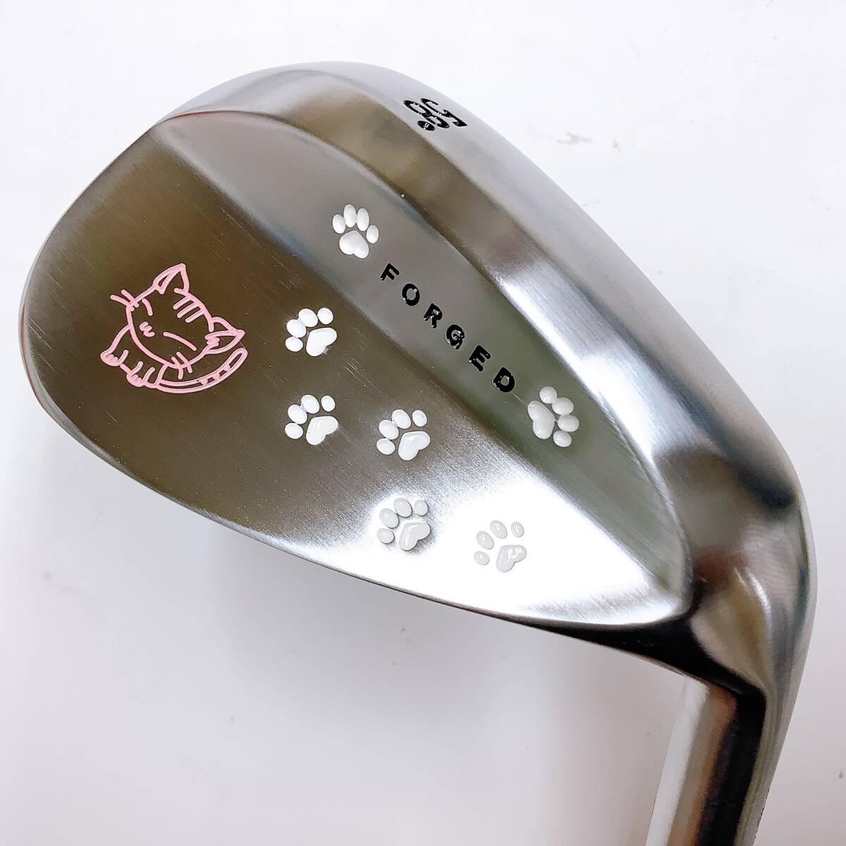 『ねこ』♪かわいぃ♪軟鉄角ミゾレディースウェッジ58° domtropen144拍卖