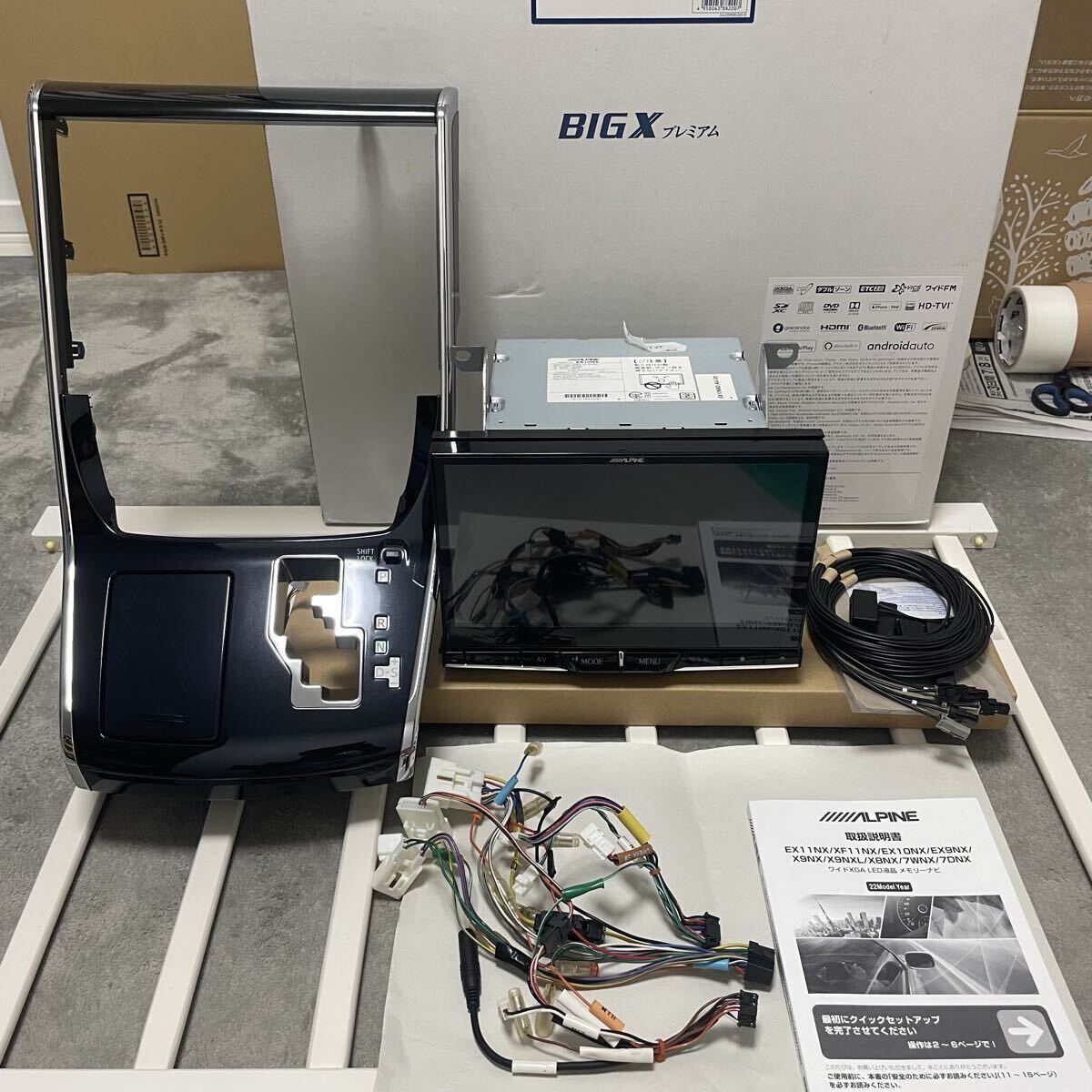 アルパイン ナビ 20系 アルファード/ヴェルファイア 用 EX10NX2 動作確認済 Apple CarPlay/Android Auto対応 人気大画面 10インチ拍卖