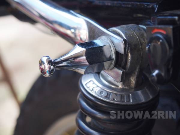 キジマ荷掛けナット 10mm ステッカー付き / GS400 GT380 GSX400 当時 コニー 荷掛ナット拍卖