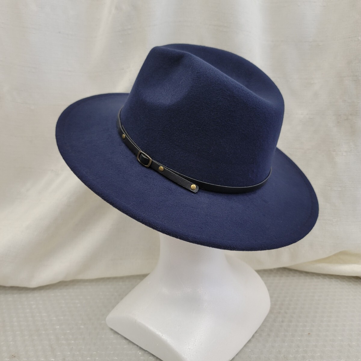 5247 中折れ帽 パナマハット カウボーイハット 秋 冬 新品 男女兼用拍卖