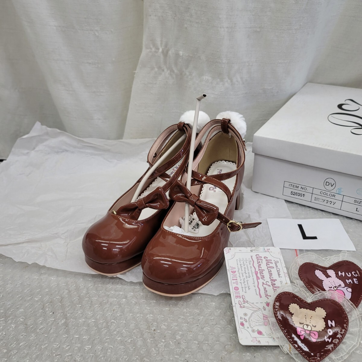 5252 夢展望 パンプス 526351 L 24.5拍卖