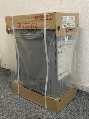 34383J5036)新品 ノーリツ ガス給湯器 【都市ガス】GT-C2472SAW BL 24号 /リモコン なし メーカーグレー塗装あり 2024モデル拍卖