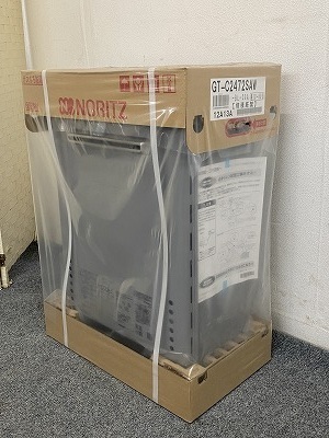 34386J5036)新品 ノーリツ ガス給湯器 【都市ガス】GT-C2472SAW BL 24号 /リモコン なし メーカーグレー塗装あり 2024モデル拍卖