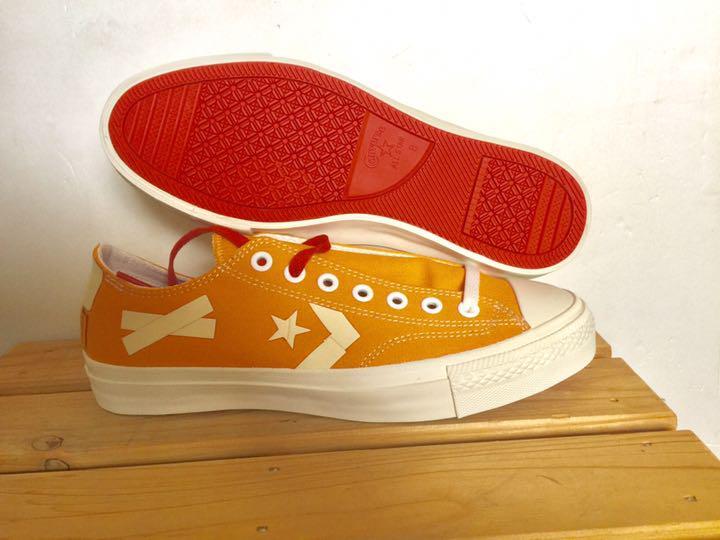 希少 ユニオンxコンバース BREAKSTAR SK UN Orange 26.5 送料無料!拍卖