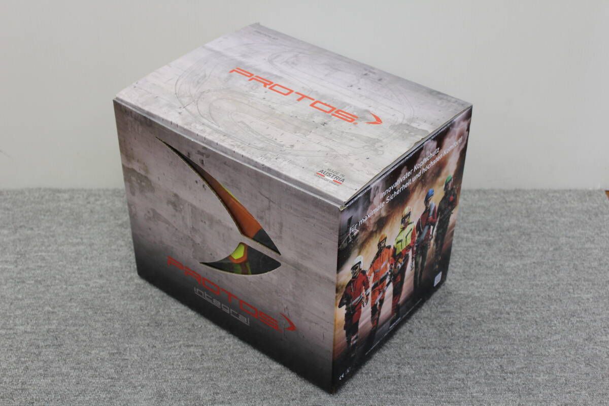 未使用 PROTOS プロトス integral 林業用 ヘルメット サイズ54-62cm拍卖