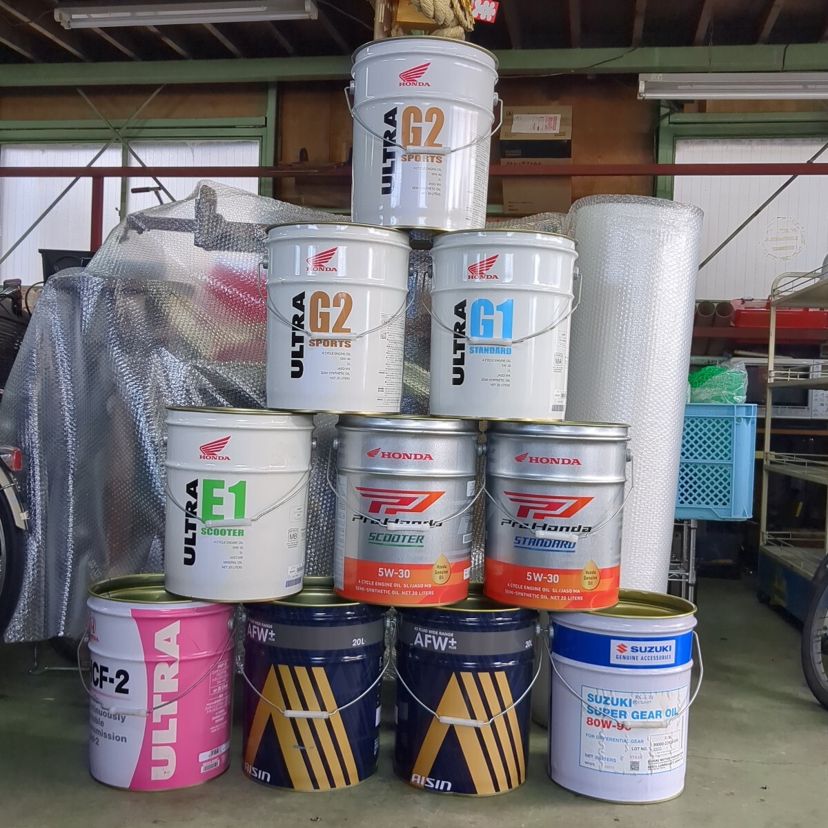 P-29 柄様々 20L 空ペール缶 オイル缶 洗浄済み DIY 農業拍卖