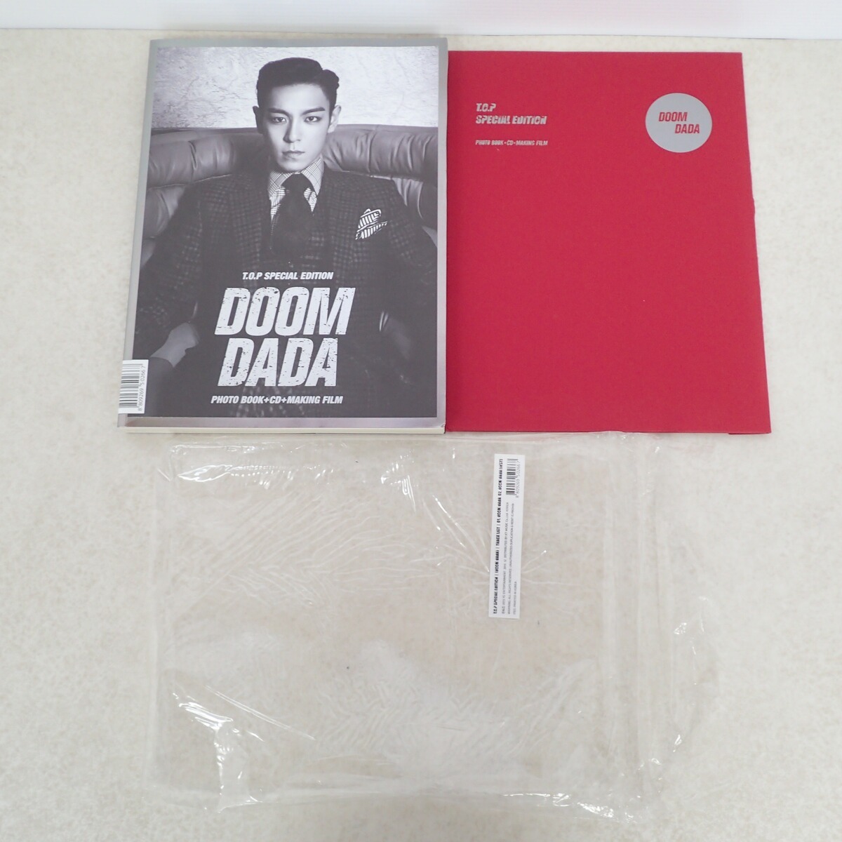 BIGBANG T.O.P SPECIAL EDITION DOOM DADA フォトブック/CD/メイキングフィルム ビッグバン【IO拍卖