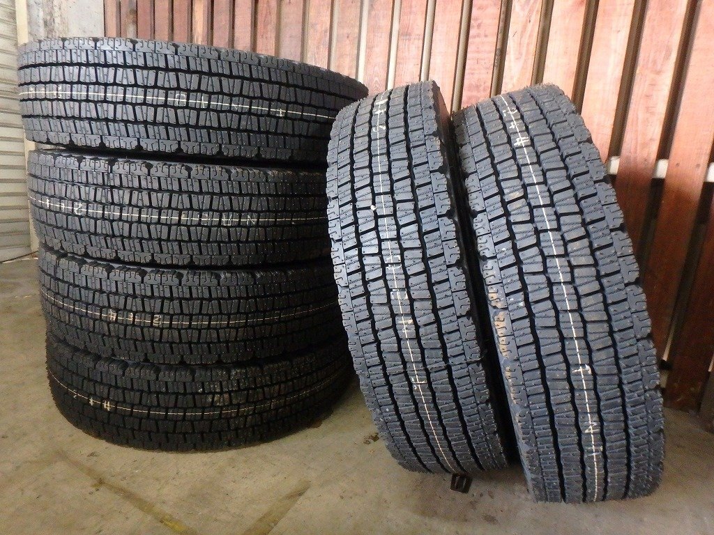 D373 2025年製 新品 送料無料【225/80R17.5 123/122】ダンロップ SP081 スタッドレス 6本 室内保管拍卖