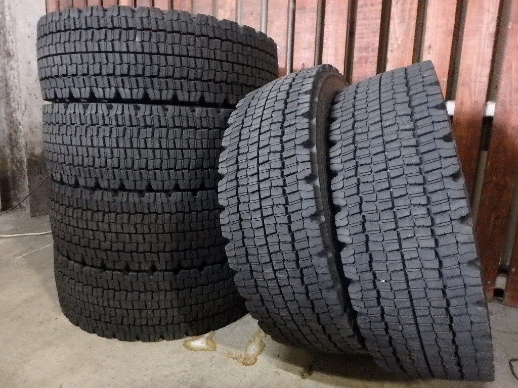 Y443 送料無料【215/70R17.5 123/121】ブリヂストン W970 スタッドレス 6本 2021年製 約5.5-6分山拍卖