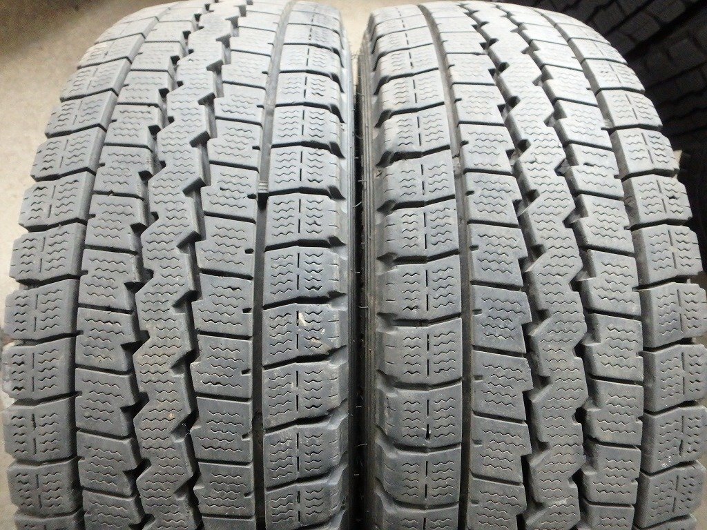 Y465 送料無料【175/75R15 103/101】ダンロップ LT03M スタッドレス 2本 2022年製 約6分山拍卖