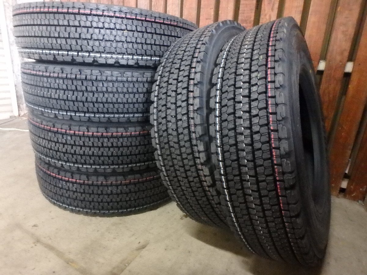 B316 2024年製 新品【225/80R17.5 123/122】ブリヂストン W900 スタッドレス 6本拍卖