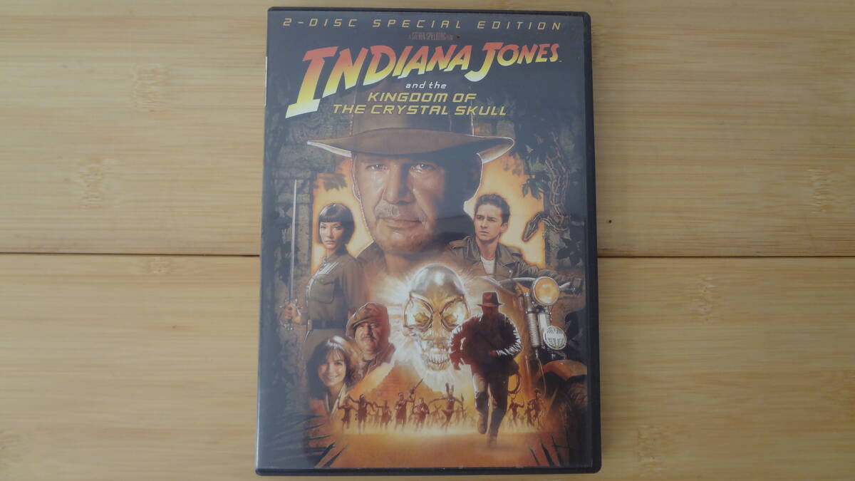 DVD インディジョーンズ クリスタル スカルの王国拍卖