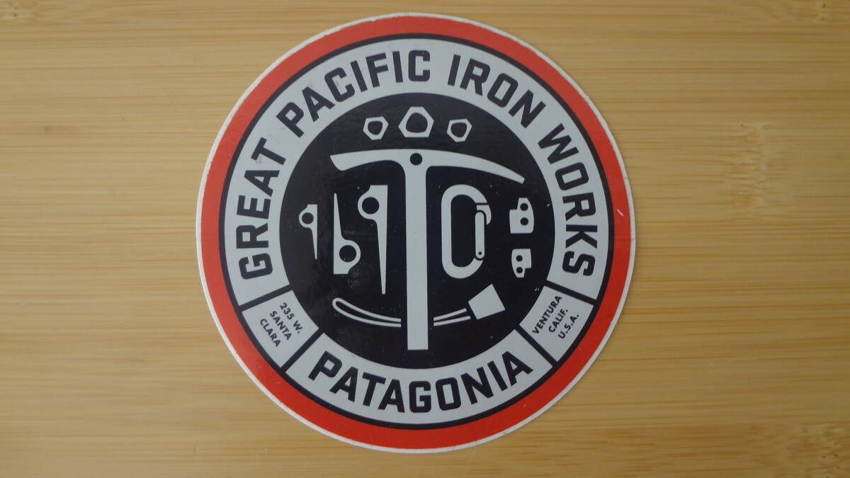 パタゴニア グレート パシフィック アイアン ワークス ステッカー拍卖