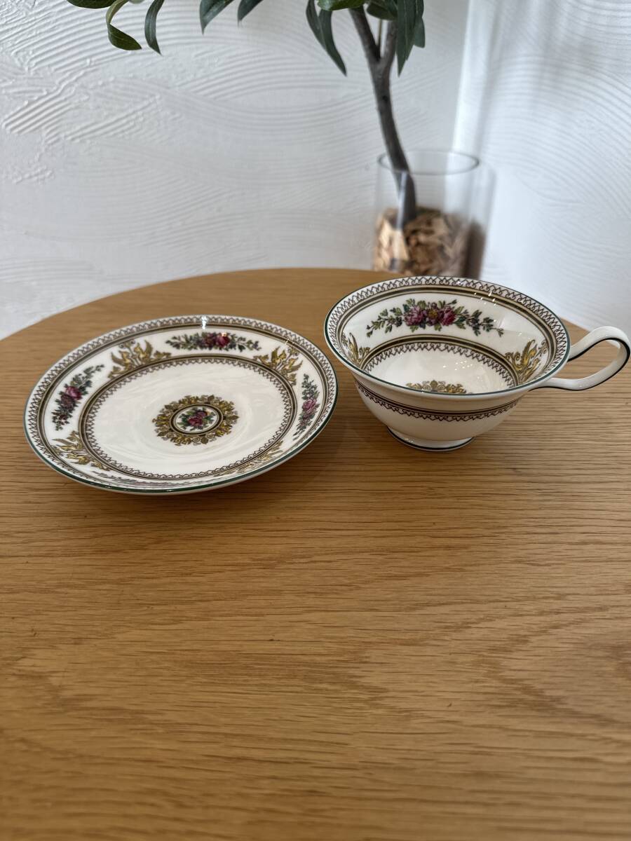 *9978 WEDGWOOD ウエッジウッド カップ&ソーサー W595拍卖