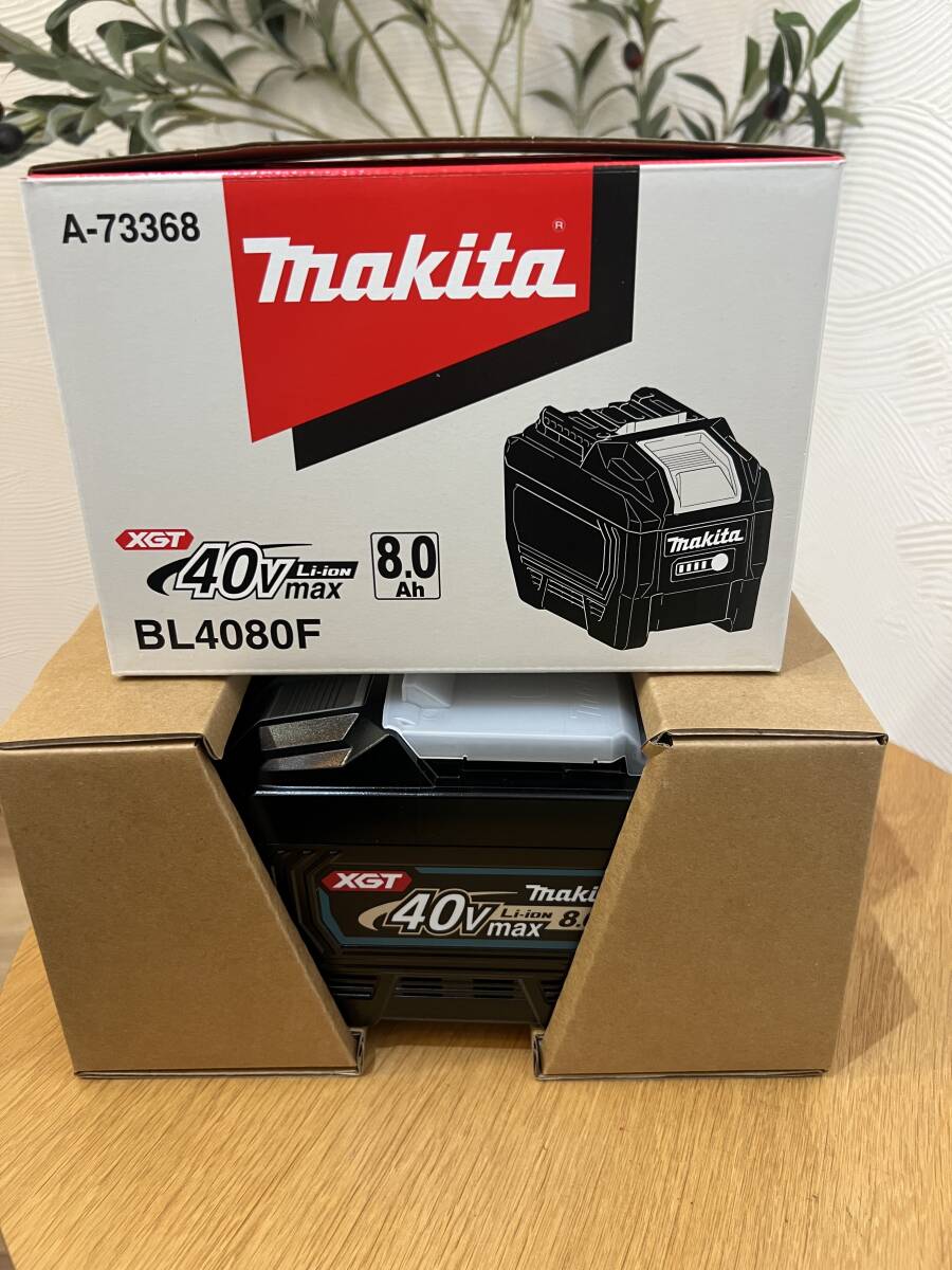 *10153 【新品】マキタ BL4080F リチウムイオンバッテリー 40V/8.0Ah A-73368拍卖
