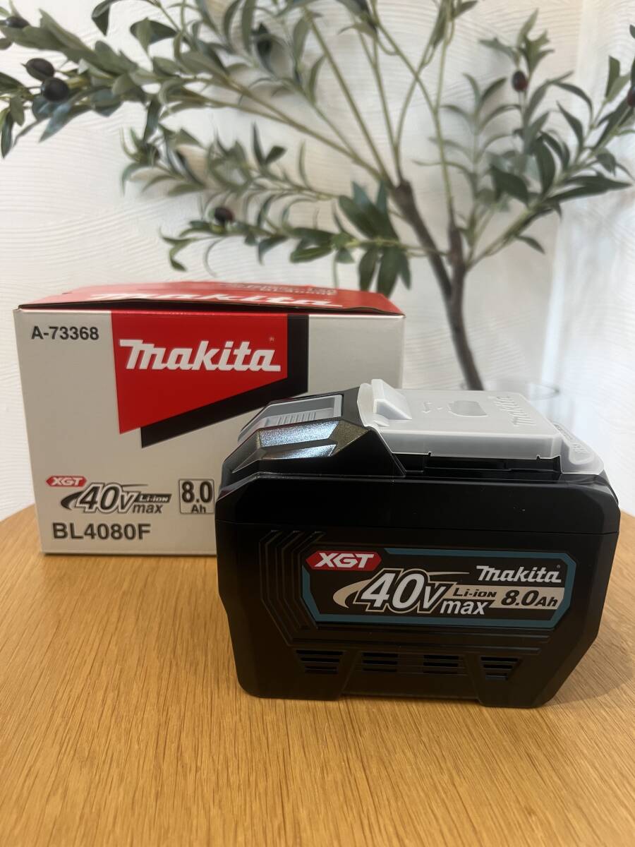 *10200 新品未使用品 makita マキタ 40Vmax8.0Ah リチウムイオンバッテリ BL4080F 工具拍卖