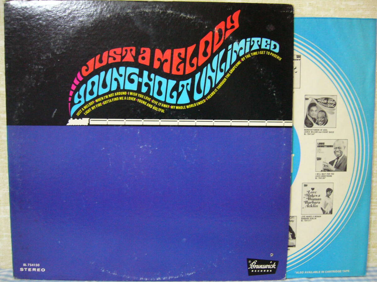 【LP】YOUNG-HOLT UNLIMITED / JUST A MELODY ヤング・ホルト・アンリミテッド Eldee Young Red Holt Carl Davis Eugene Record拍卖