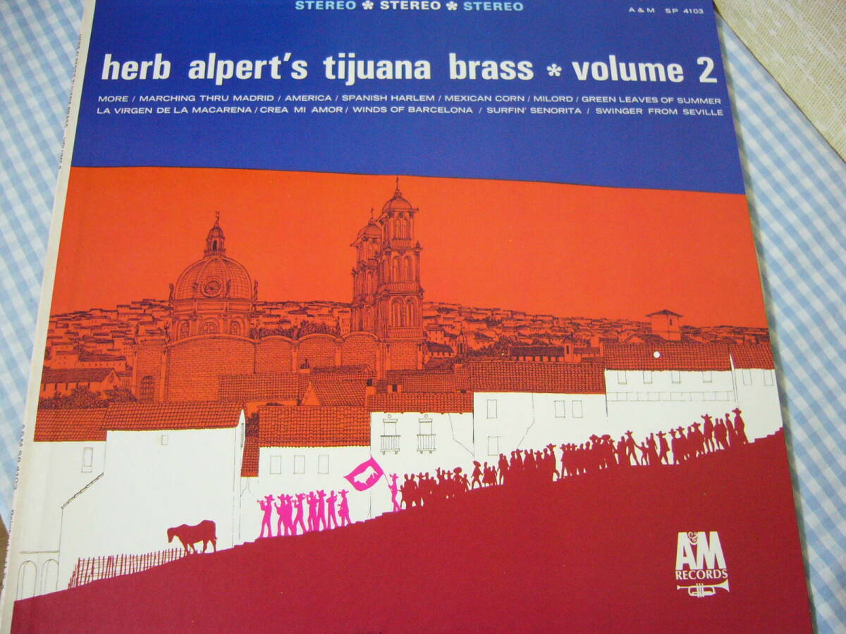 【LP】HERB ALPERT'S TIJUANA BRASS / VOLUME 2 ハーブ・アルパートとティファナ・ブラス 再発輸入盤拍卖