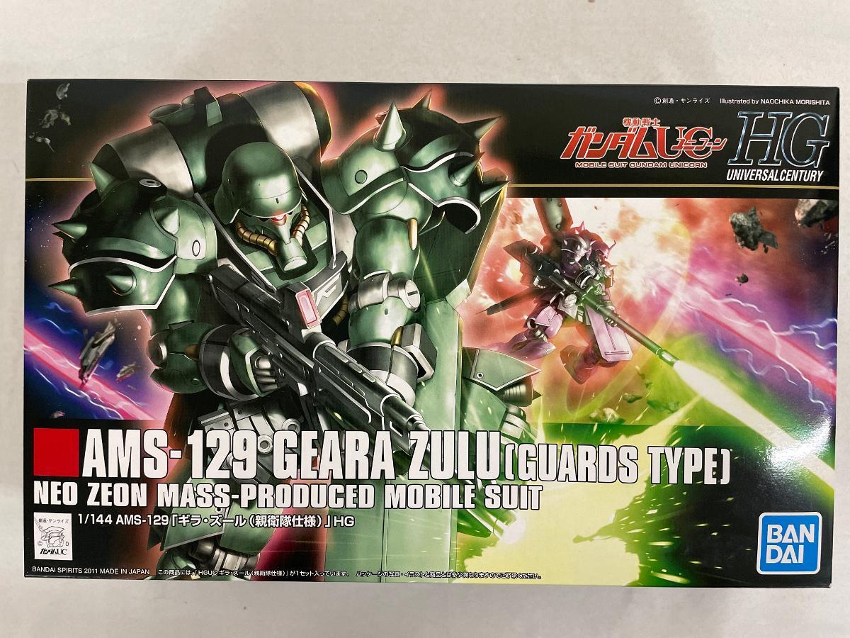 【未開封】HGUC 機動戦士ガンダムUC AMS-129 ギラ・ズール(親衛隊仕様) 1/144スケール 色分け済みプラモデル拍卖