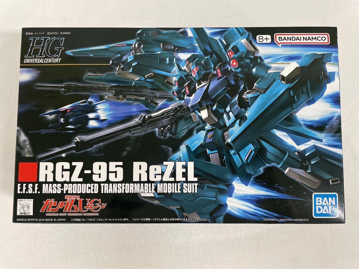 【1円~】【未開封】HGUC 機動戦士ガンダムUC リゼル 1/144スケール 色分け済みプラモデル拍卖