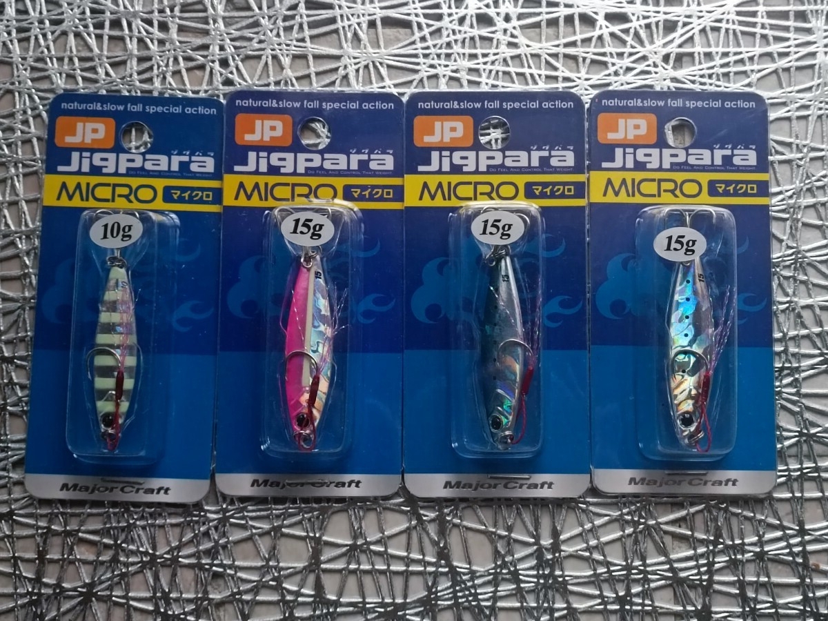 新品 メジャークラフト ジグパラ マイクロ 10g1個 15g3個 合計4個セット 数量1で4個セットの値段拍卖