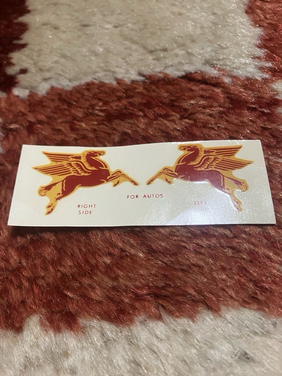 1960’s MOBIL Pegasus Water Slide Decal オリジナル モービル ペガサス ウォータースライドデカール 水貼り拍卖
