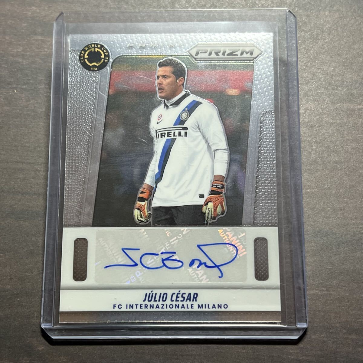 Julio Cesar Flashback Auto 2025 PANINI PRIZM FIFA CLUB WORLD CUP Soccer Autograph 直筆サイン拍卖