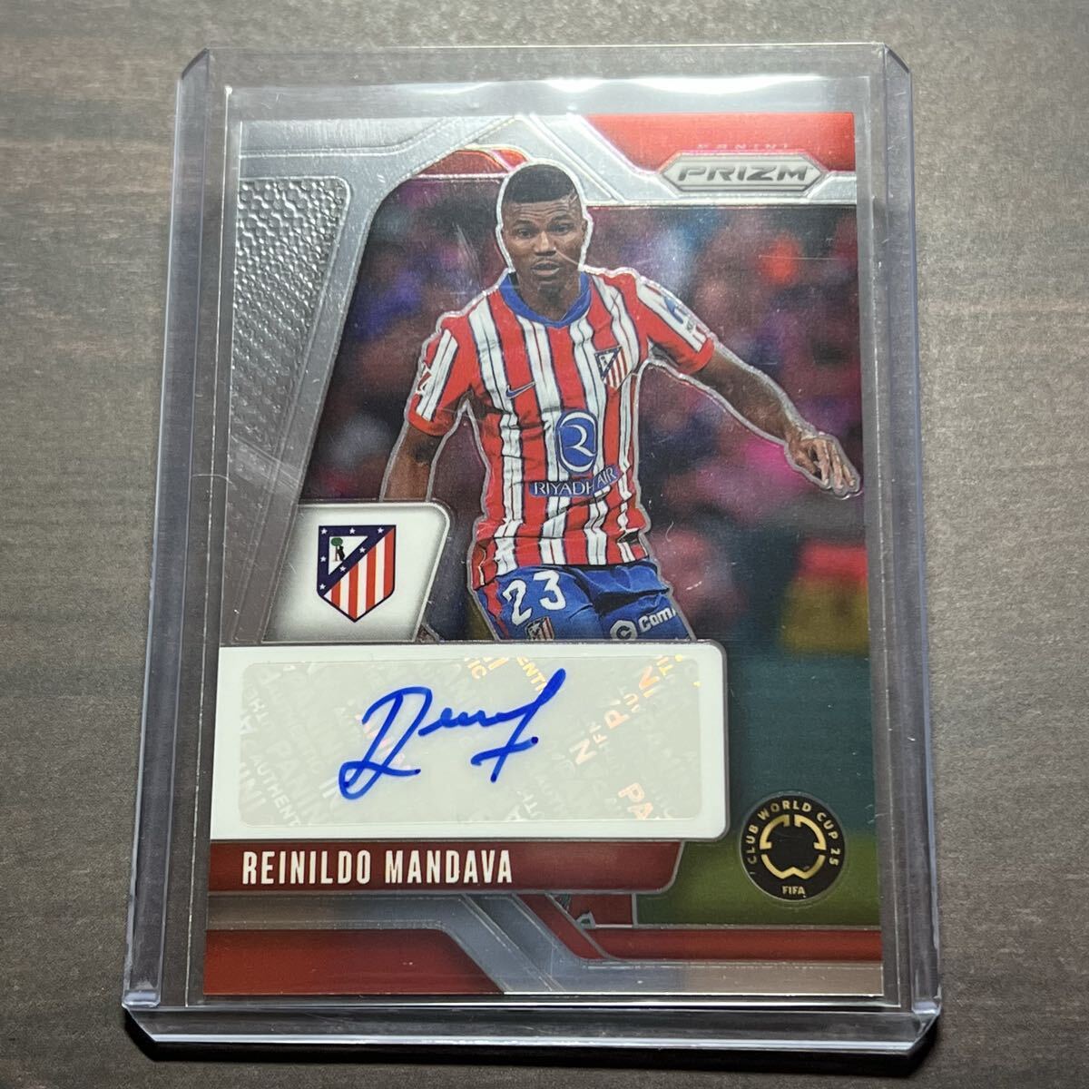 Reinildo Mandava Auto 2025 PANINI PRIZM FIFA CLUB WORLD CUP Soccer Autograph 直筆サイン拍卖