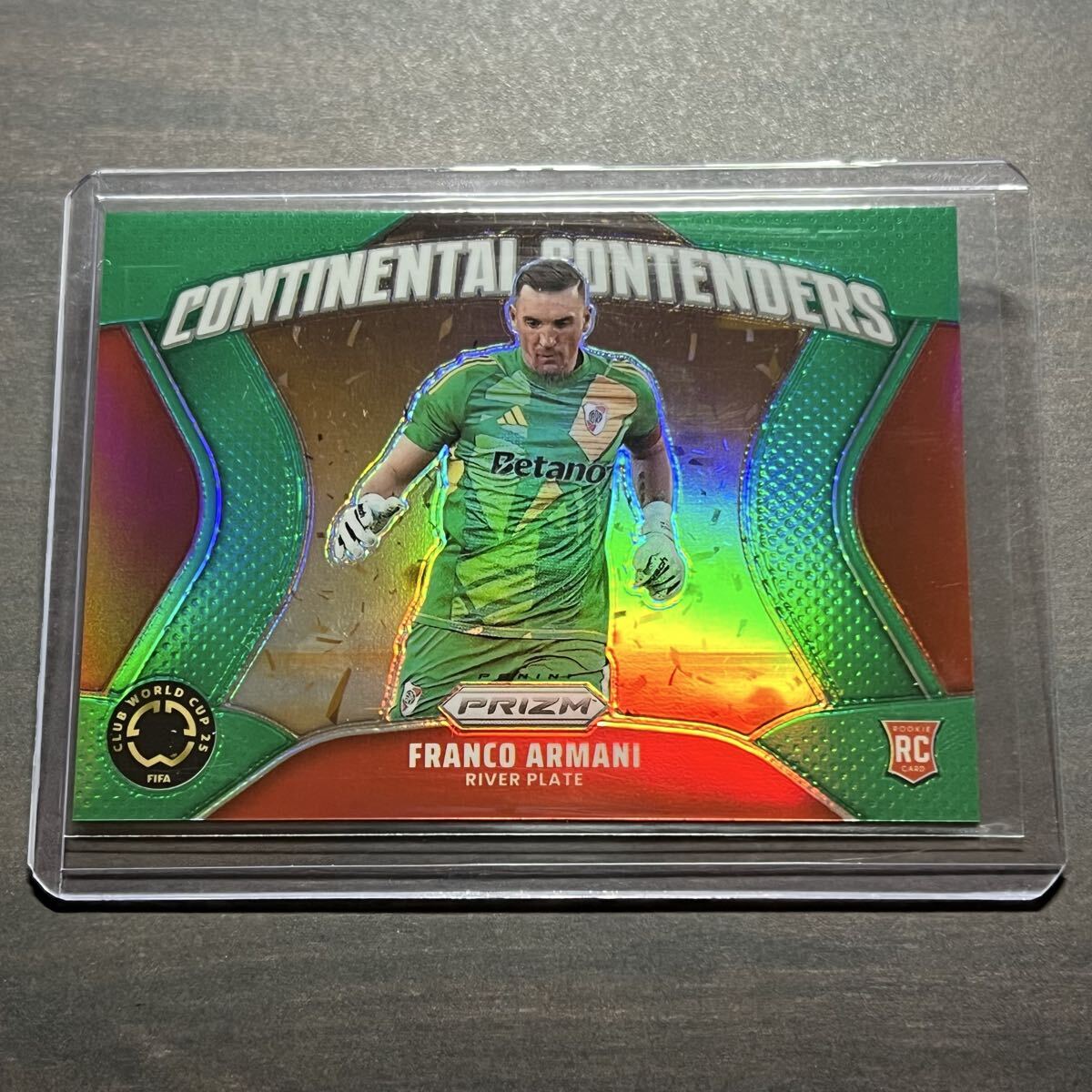 Franco Armani Green Prizm /5 Continental Contenders 2025 PANINI PRIZM FIFA CLUB WORLD CUP Soccer拍卖