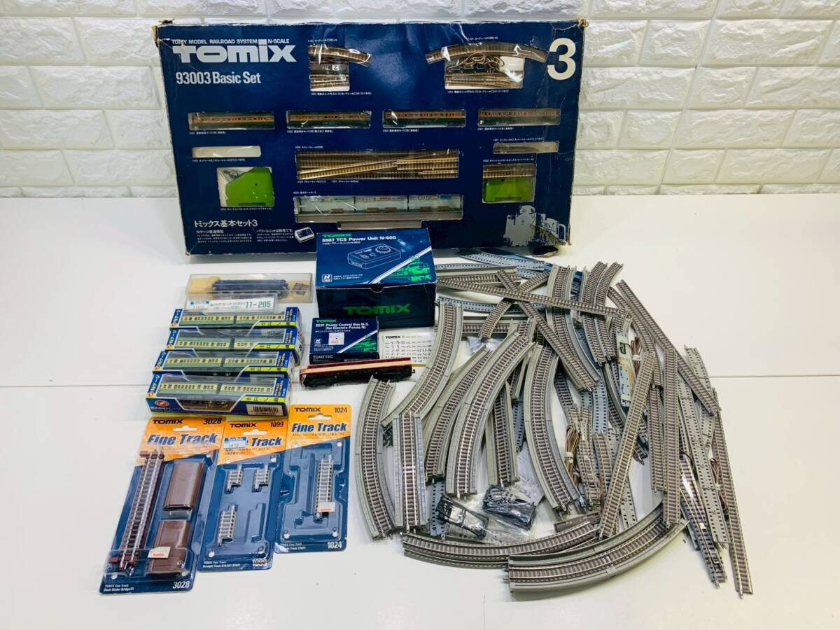 95D★1円~ TOMIX Nゲージ 電車 模型 新幹線 在来線 特急電車 JR レール 線路 パーツ ベーシックセット 現状品 大量まとめてセット拍卖