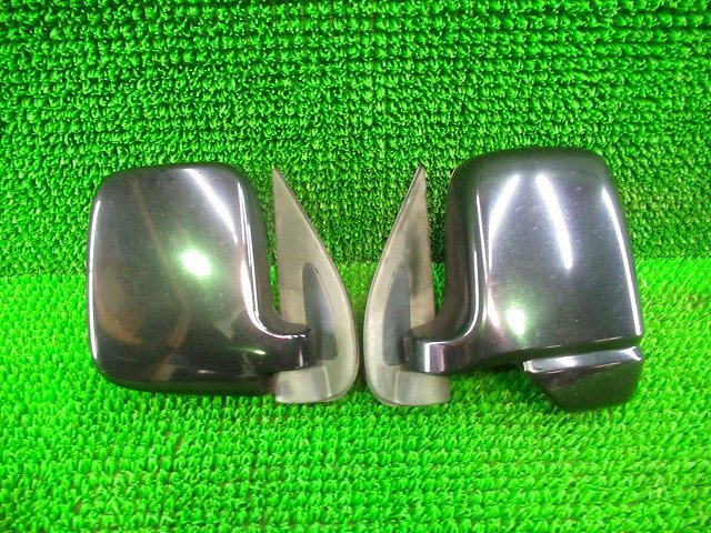 ホンダ バモス HM1 HM2 HM3 HM4 ドアミラー サイドミラー ミラー 左右セット 手動 B92P 黒 ブラック拍卖