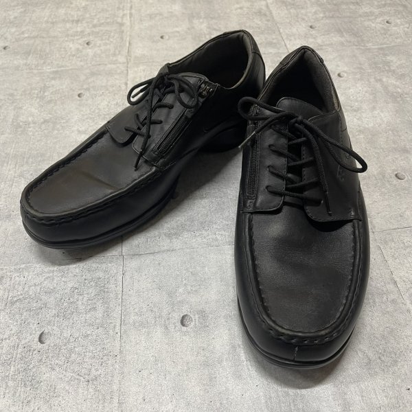 YONEX ウォーキング シューズ ファスナー付き ロゴジッパー ヨネックス ビジネスシューズ レザースニーカー パワークッション 石瀬7471拍卖