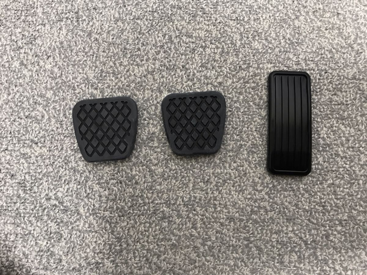 ホンダ純正 新品 EG6 EK9シビックタイプR DC2 DB8 DC1 インテグラタイプR アクセルブレーキクラッチペダルカバー3点セット 送料込み 拍卖