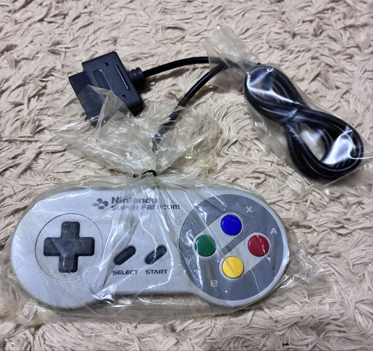 スーパーファミコン  コントローラー 未使用 1個  任天堂 ニンテンドー レトロ拍卖