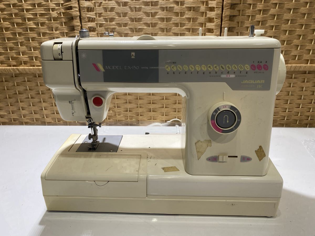 60697【自宅保管品】ジャガーミシン JAGUAR EX-130 電動ミシン拍卖