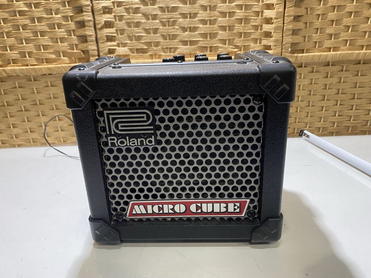 60675【自宅保管品】Roland ローランド MICRO CUBE マイクロキューブ ギターアンプ拍卖