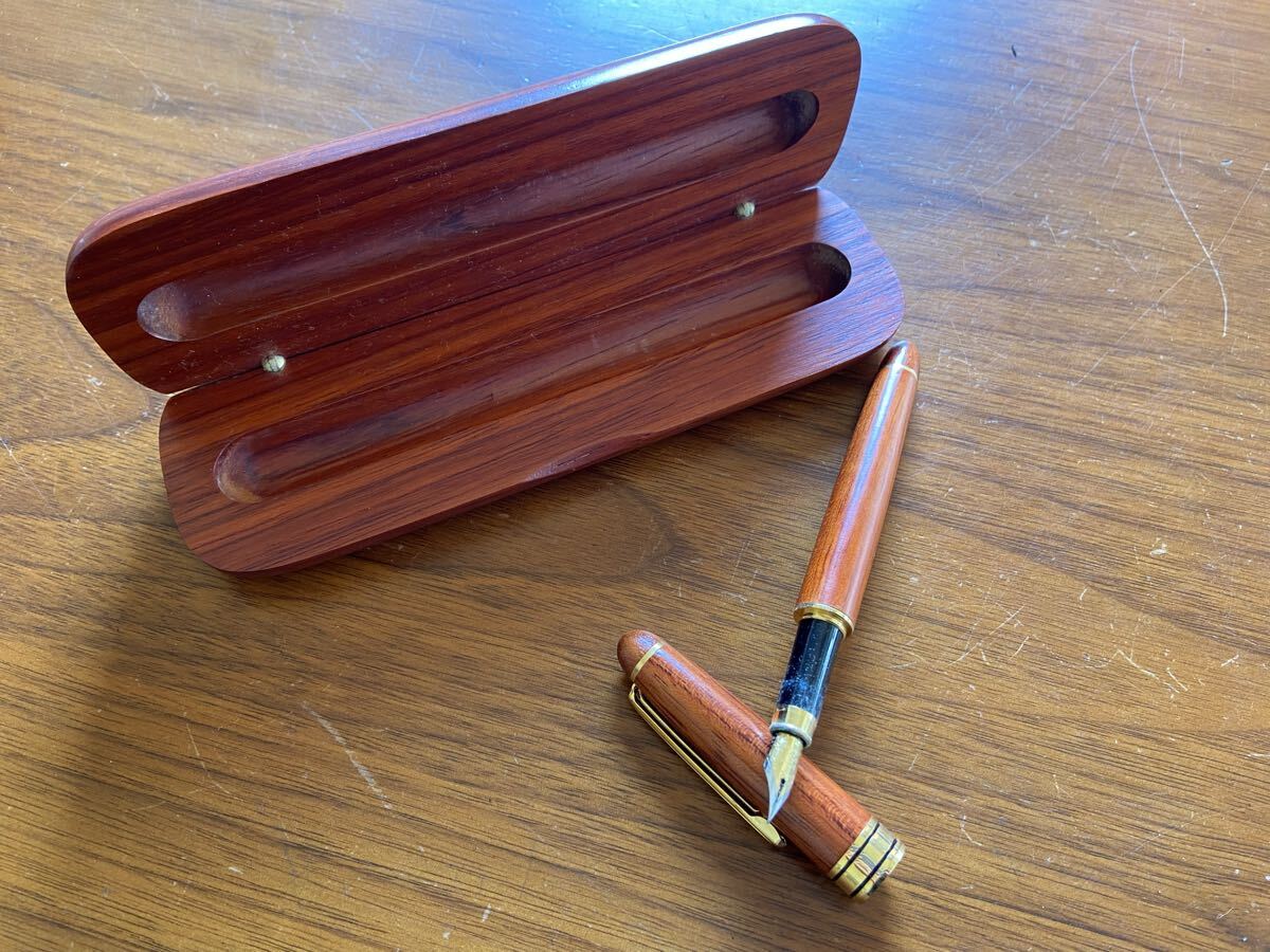 60910 万年筆 EXCEED インクなし 25周年記念 木製 エクシード拍卖