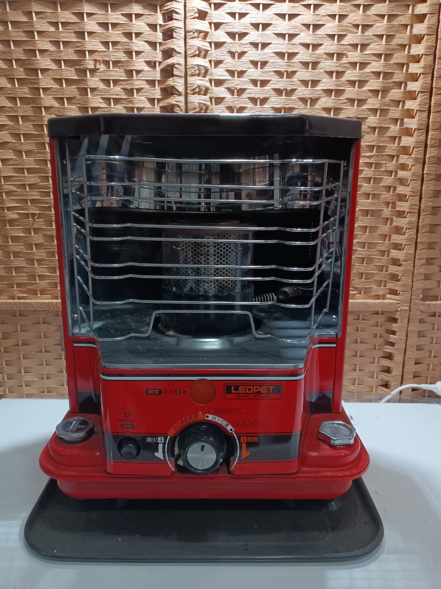 61038 トヨクニ 石油ストーブ LEOPET DSK-21LG 動作未確認品 昭和レトロ アンティーク〈自宅保管品〉拍卖