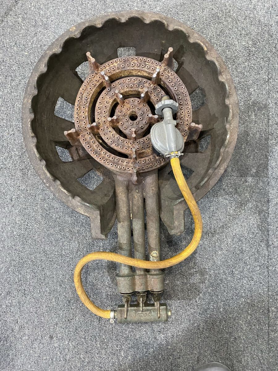 61221【自宅保管品】KANEI 鋳物コンロ 調理器具 業務用 レトロ アンティーク拍卖