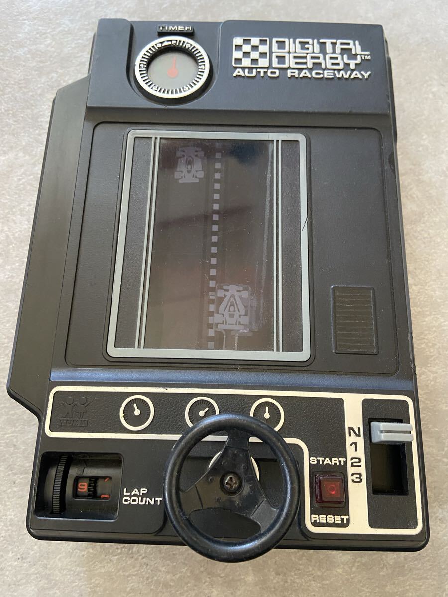 61153 デジタルダービーオートレースウェイ トミー 玩具 ゲーム 昭和レトロ アンティーク 通電未確認拍卖