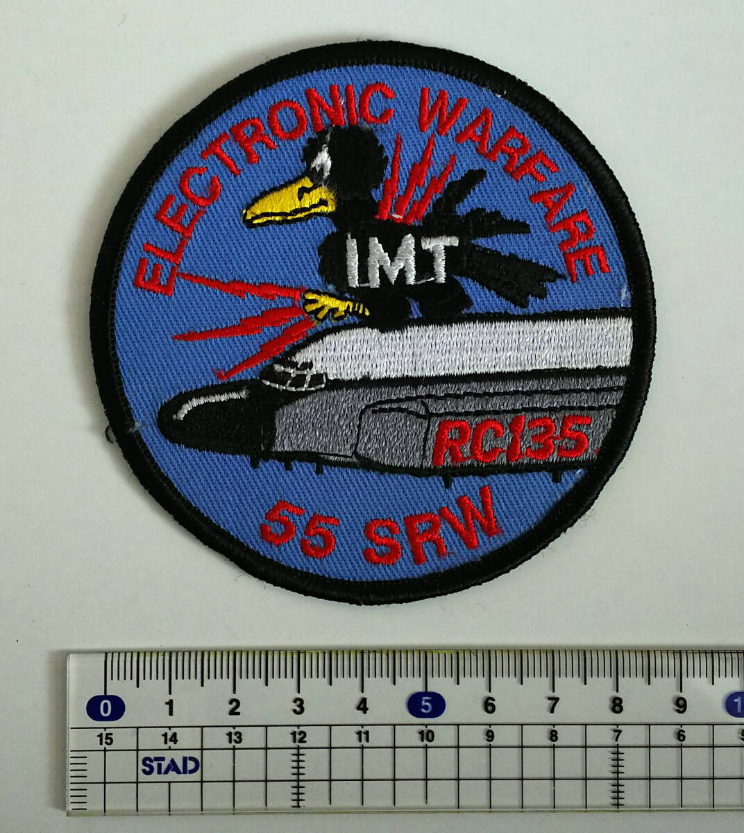 USAF 55TH SRW RC-135 ELECTRONIC WARFARE IMT アメリカ空軍パッチ拍卖