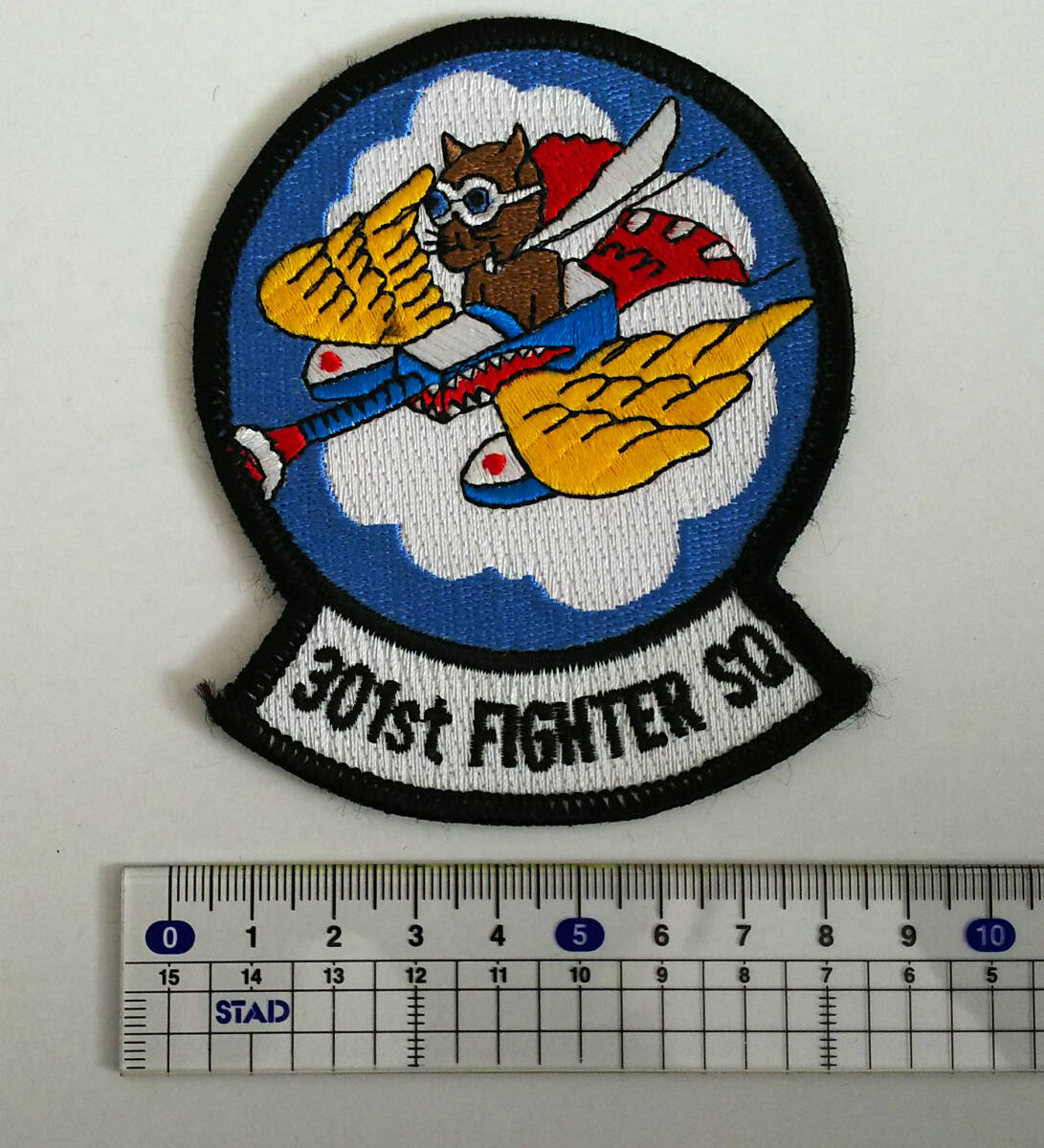 301 FIGHTER SQUADRON アメリカ空軍パッチ拍卖