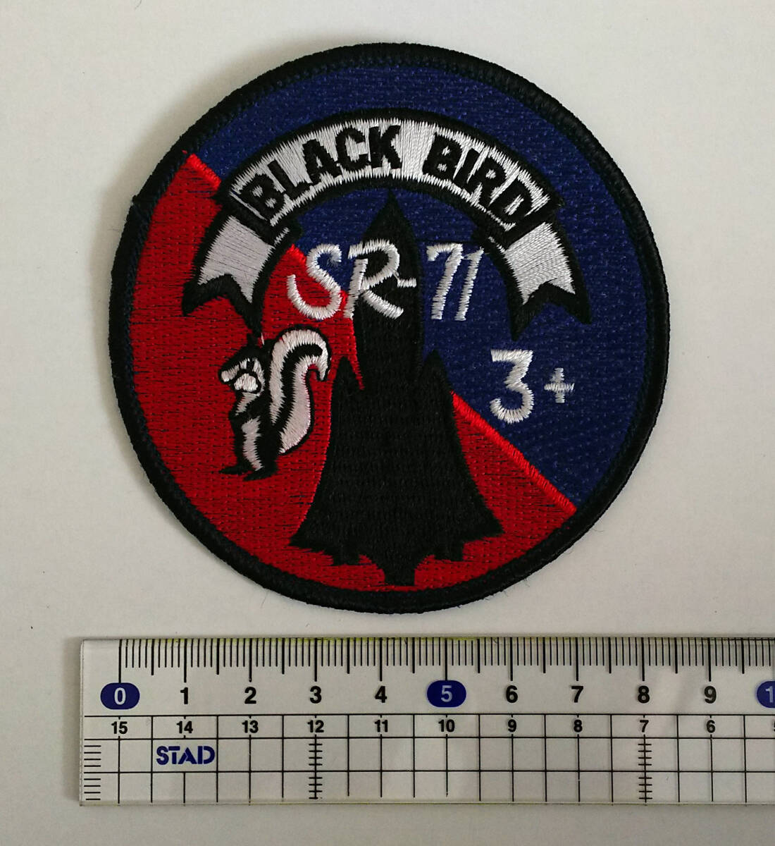 SR-71 3+ BLACK BIRDF アメリカ空軍パッチ拍卖