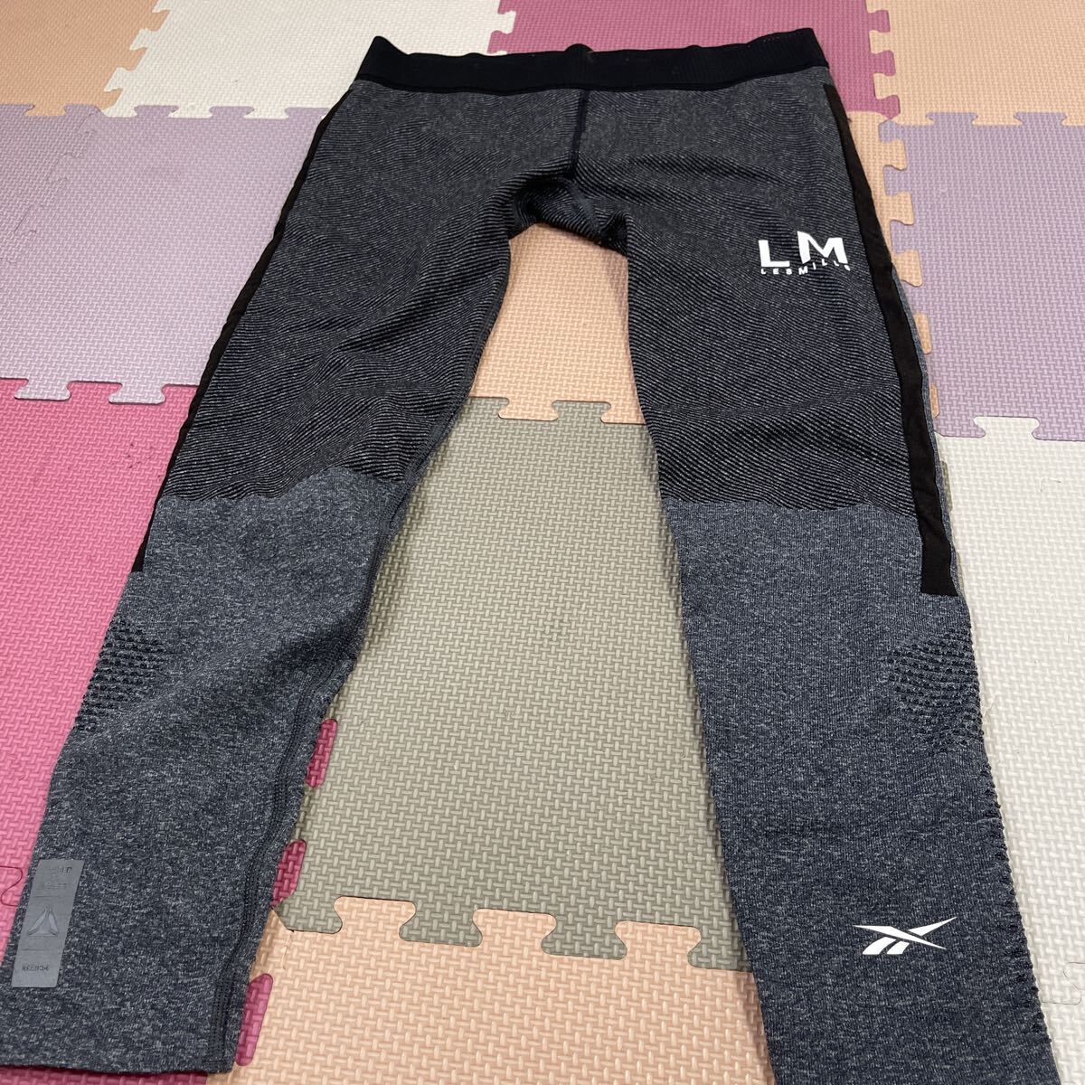 リーボック Reebok レズミルズ タイツ レギンス スポーツウェア ダンスウェア ヨガ ランニング OTサイズ拍卖