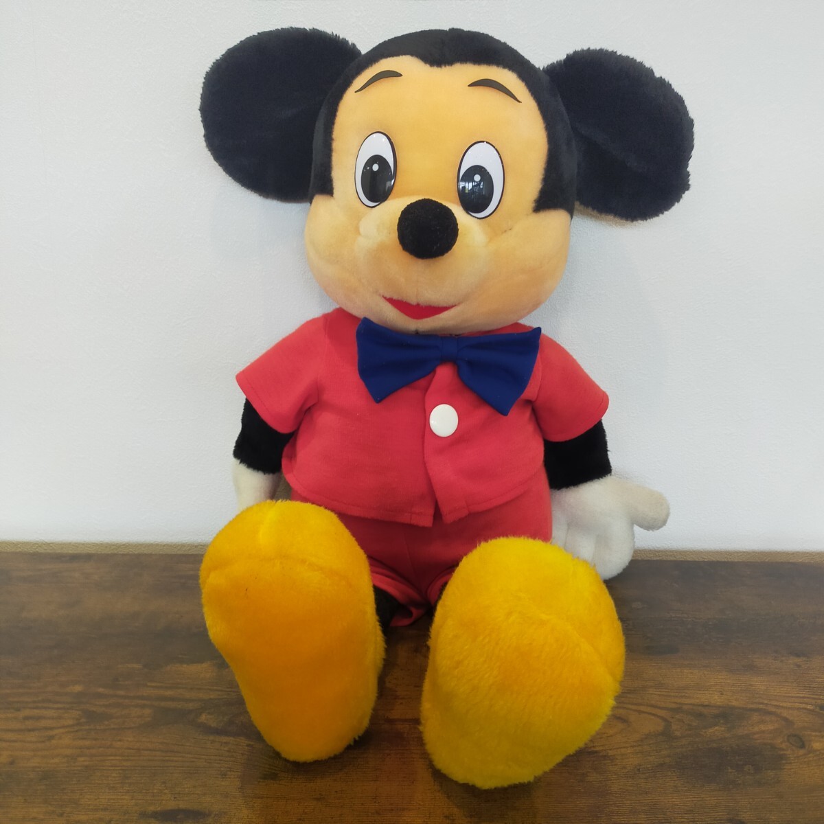 【10】【86】ミッキーマウス ぬいぐるみ サンアンドスター ディズニー レトロ拍卖