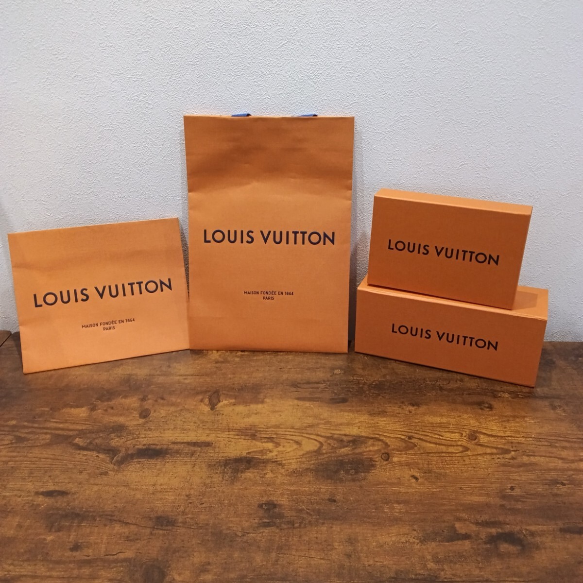 【10】【821】ヴィトンショッパー・BOXまとめ 空箱 紙袋拍卖