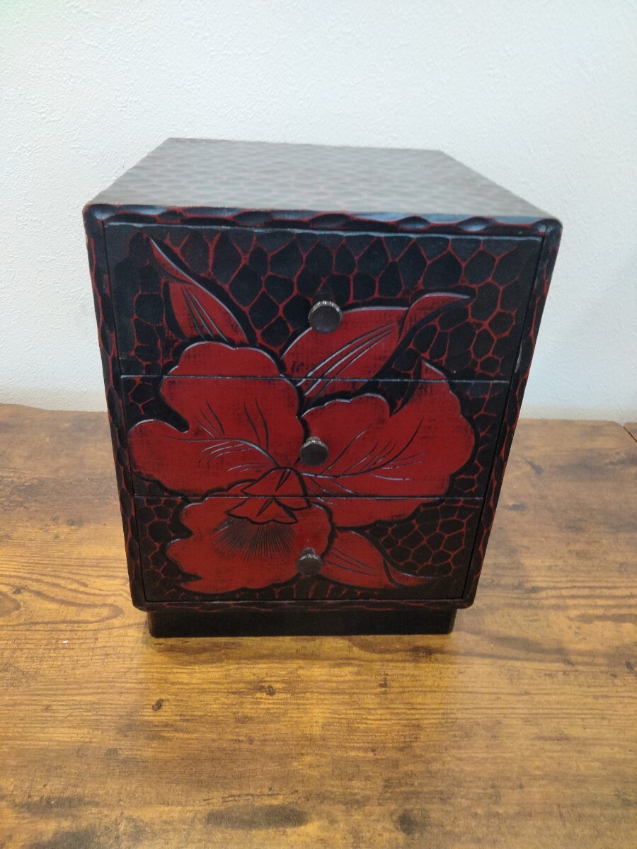 【10】 【692】 小物入れ 昭和レトロ 収納 小箪笥 和風 インテリア 木製拍卖