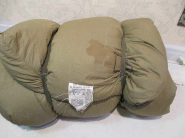 ユーズドUSミリタリースリーピングbag(Down)A115 USmilitary拍卖