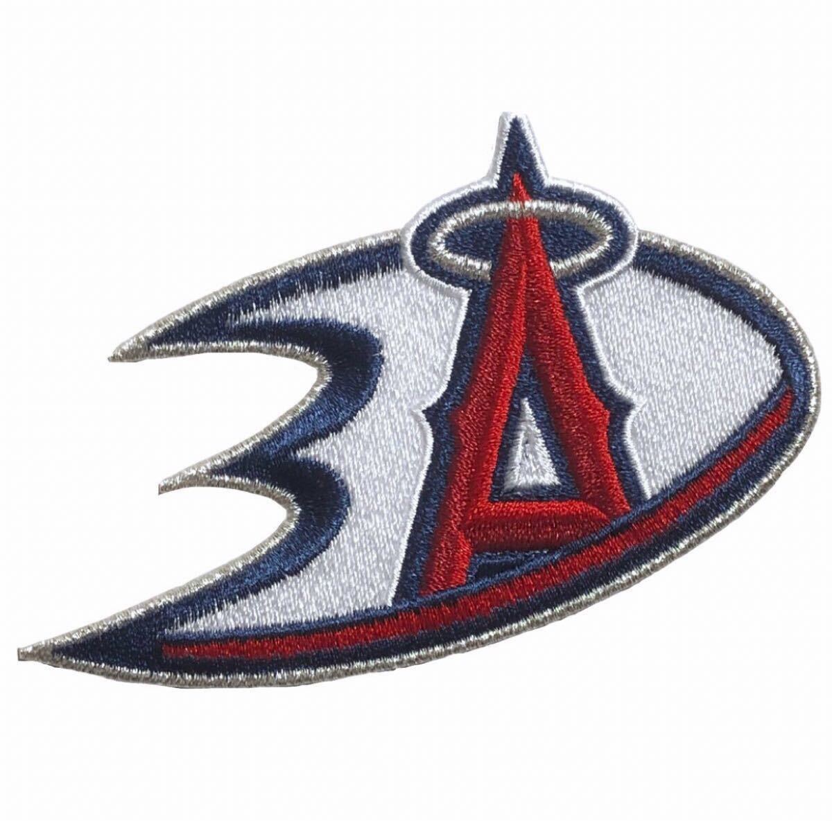 MLB ロサンゼルス・エンゼルス × NHL アナハイム・ダックス 2018 ワッペン 白拍卖